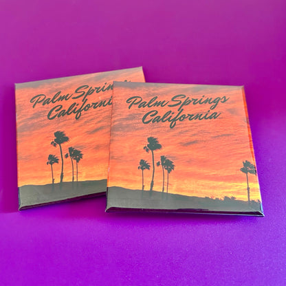 Desert Sunset Magnet – Palm Springs California Souvenir
