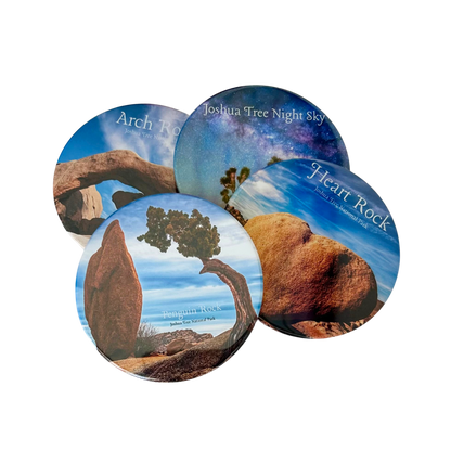 Collection of 4 Joshua Tree coasters.