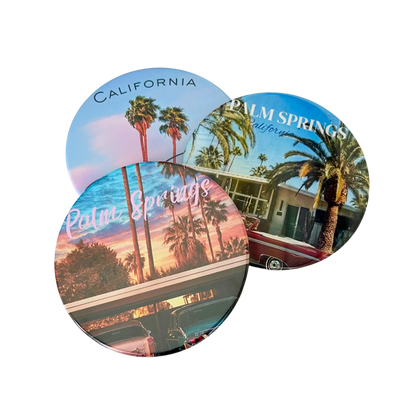 Collection of 3 Palm Springs Coasters.